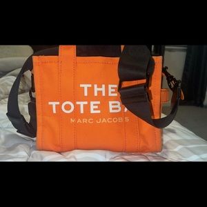 Authentic Orange Mini Marc Jacobs Tote Bag